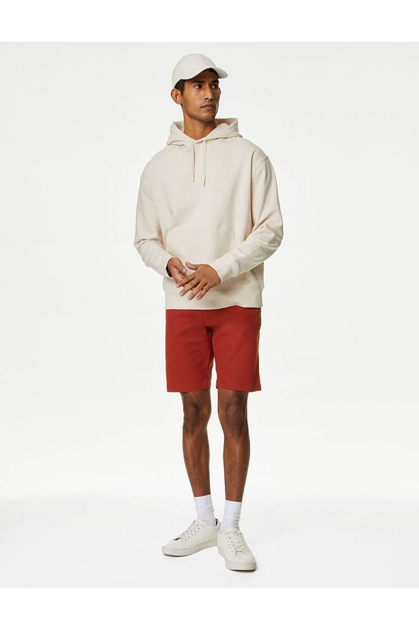 Regular Fit Chino Şort - 2