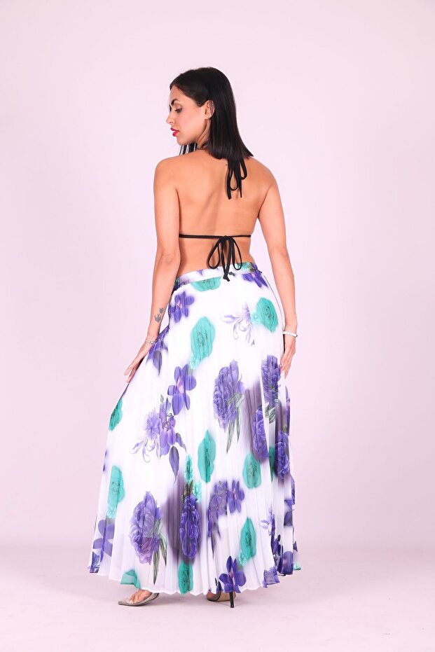 Fusta plisată de damă - 4