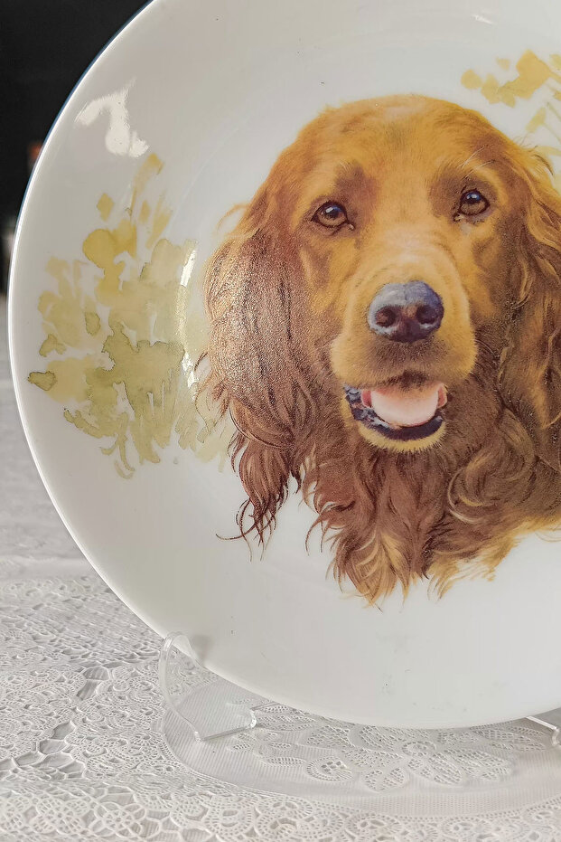 Dog Figured Wall Plate - 2