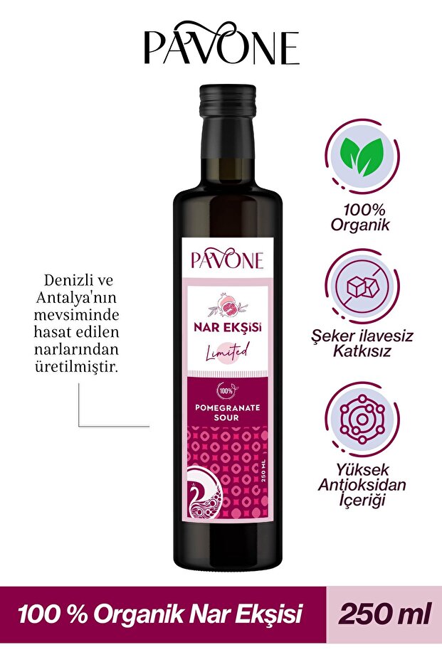 Limited 100% Nar Ekşisi 250ml. - 3