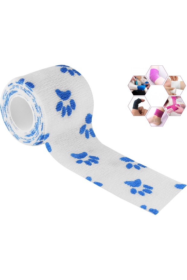 Pati Koban Bandage - Self-Adhesive Bandage - Coban Bandage-Elastic Wrap Bandage 5Cmx4.5 M.