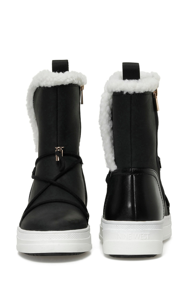 DERRIN 3PR Siyah Kadın Kar Botu - 5