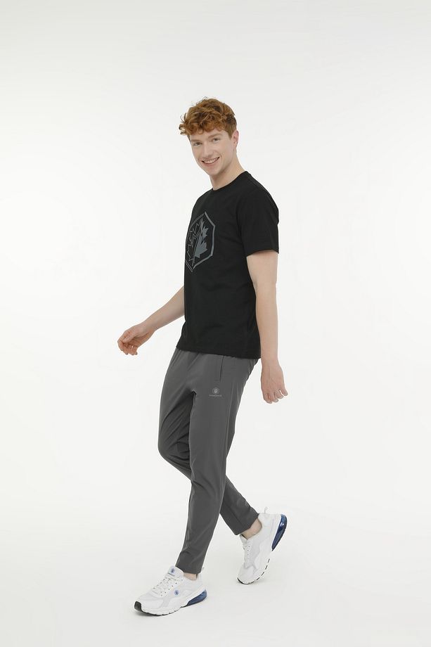 ML SIERENE 11LLM08 4FX Siyah Erkek Kısa Kol T-Shirt - 3
