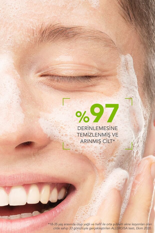 Sebium Yağlı, Akne Eğilimli Cilt Sivilce Karşıtı Salisilik Asit Glikolik Asit Temizleme Jeli 200 ml - 2