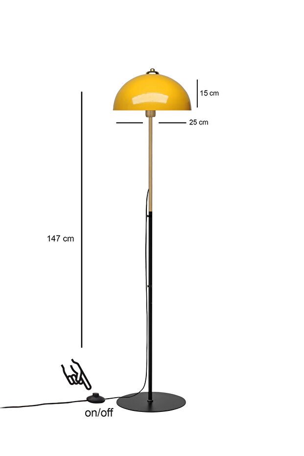 Homing New Swiss Metal Lambader Sarı 241835 - 5