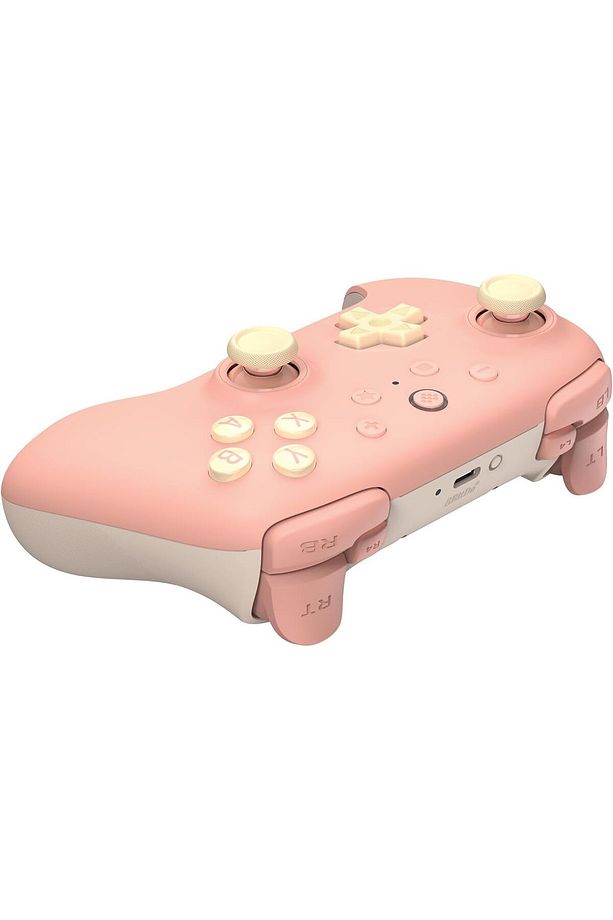 Ultimate 2C Kablosuz 2.4G Oyun Kolu PC Android Hall Effect Joystick Peach Turuncu - 2