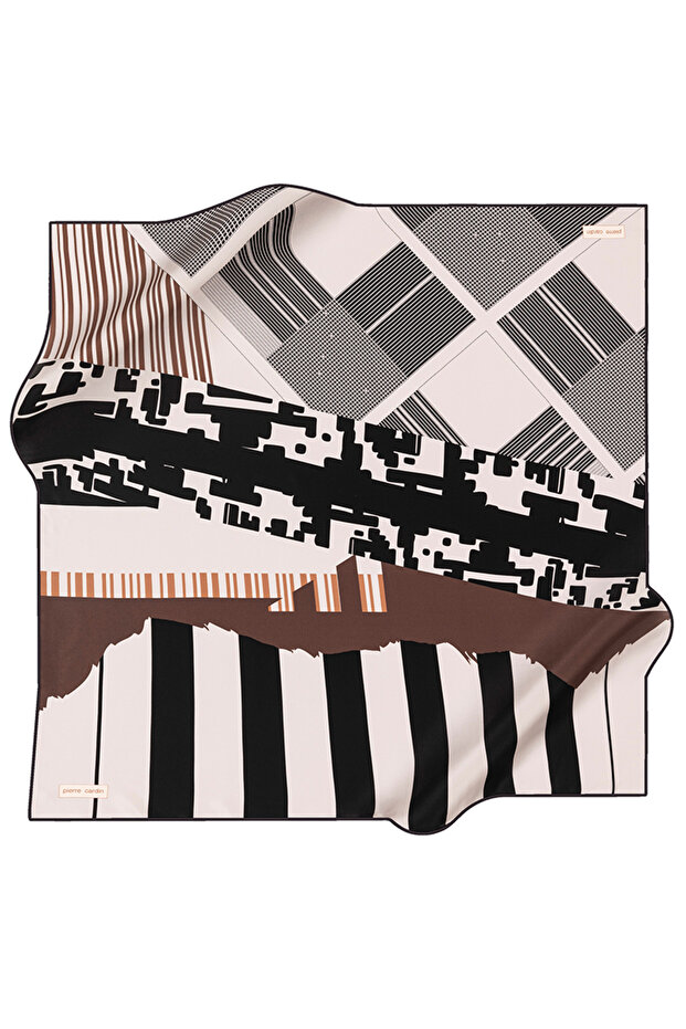 90X90 Pierre Cardin Crepe Satin