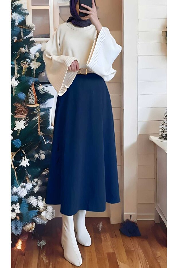 Puf Scuba Çan Etek - 1