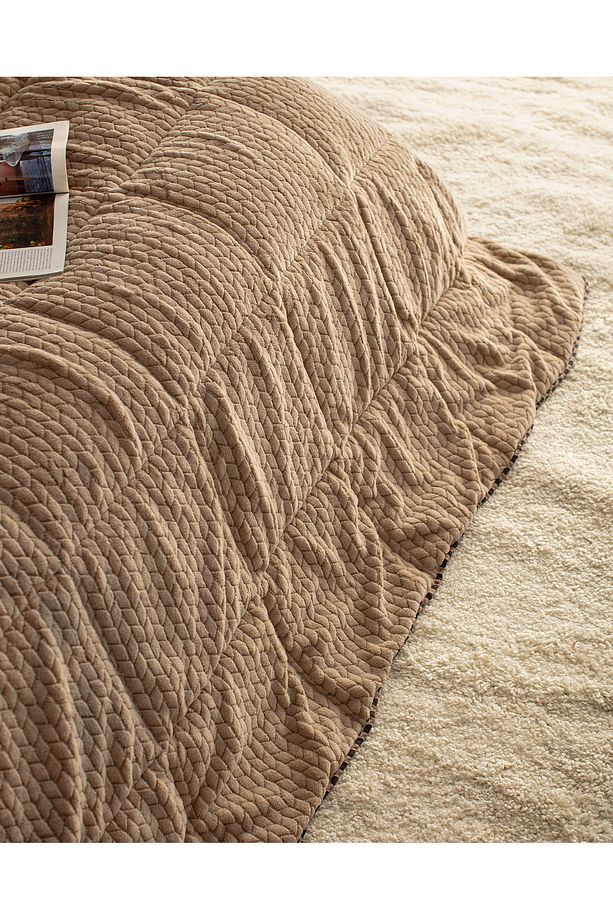 Vincent Tek Kişilik Wellsoft Comforter Set - Bej - 4