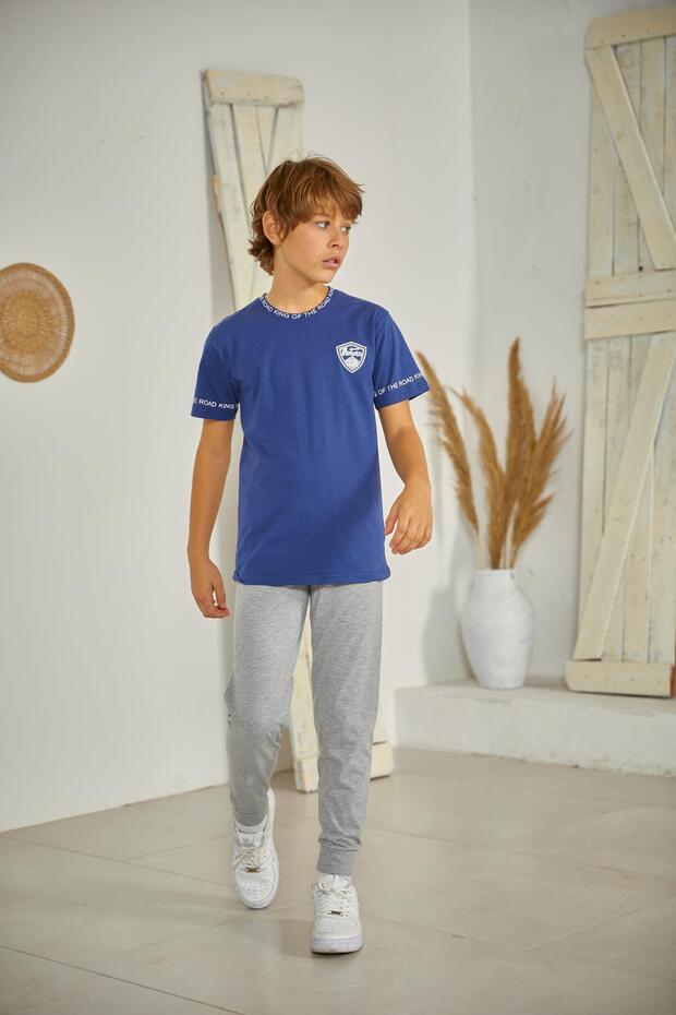 Dečački set pidžama tamnoplavi - 809 - 2