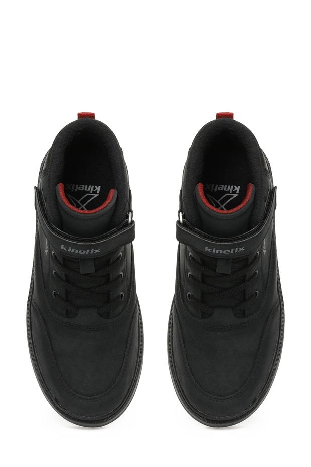 PORG 3PR fekete fiú magas szárú tornacipő - 4