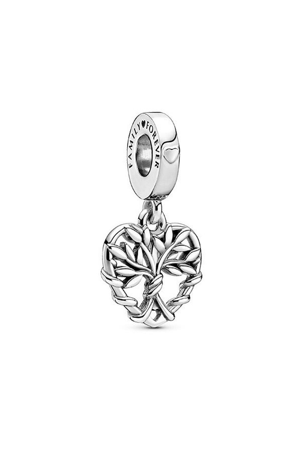 Kalp Aile Ağacı Sallantılı Charm - 3