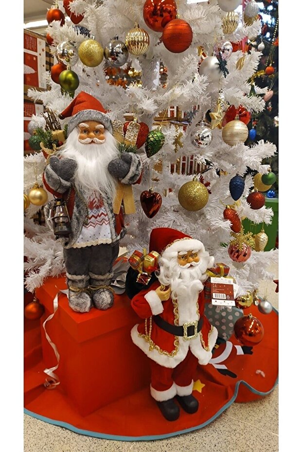 Santa Claus Figurine Figure 45cm Red
