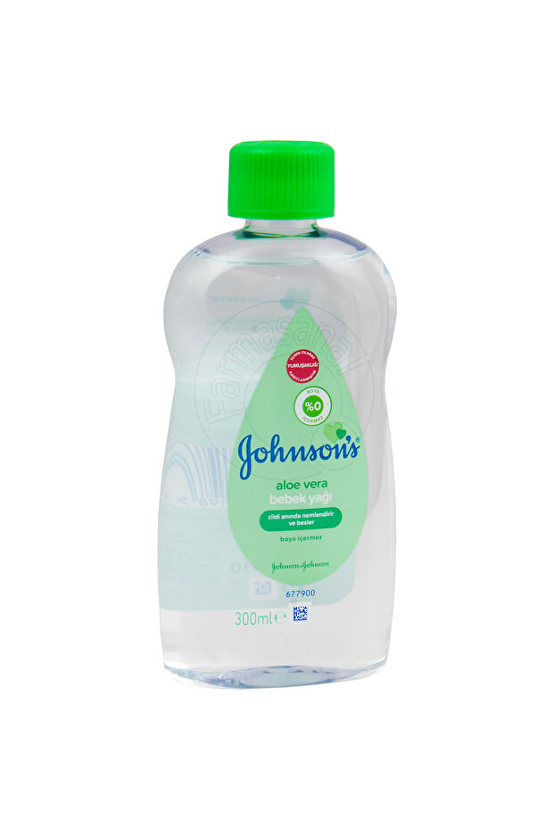 Johnsons Baby Aloe Vera Baby Oil 300 ml