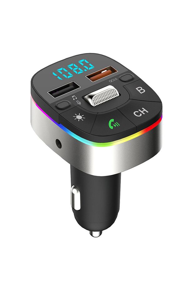 Bluetooth USB3.0 Dijital FM Transmitter - 1