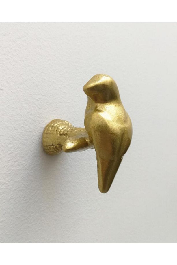 Dekoratif Tekli Kuş Modern Askılık Duvar Dekoru Askılık - 1