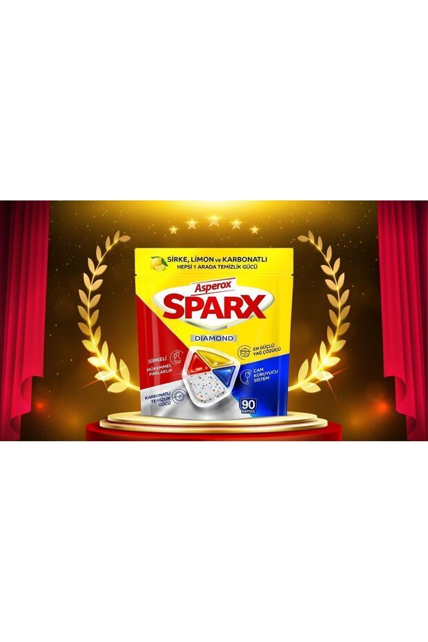 Sparx Bulaşık Makinesi Tableti 60'lı 2 Adet - 3
