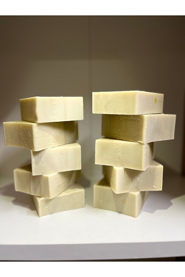 Pure Olive Oil Natural Soap (9 Pcs)(1 kg), Handmade Olive Oil Soap, Bath Soap