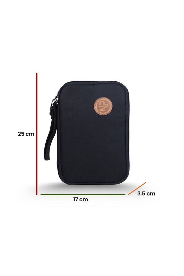 Array Kablo, Makyaj Ve Aksesuar Organizer Çantası-siyah - 5