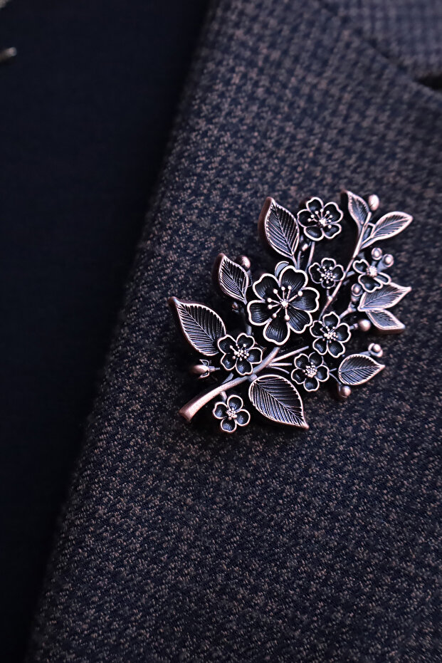 Kiraz Çiçeği Broş - 1
