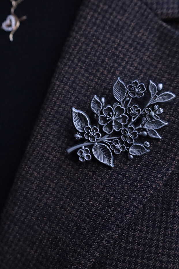 Kiraz Çiçeği Broş - 3