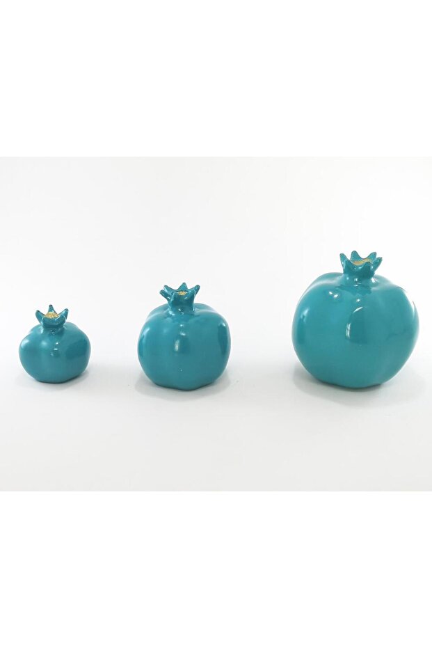 Üçlü Bereket Nar Ev Dekor Biblo - 1