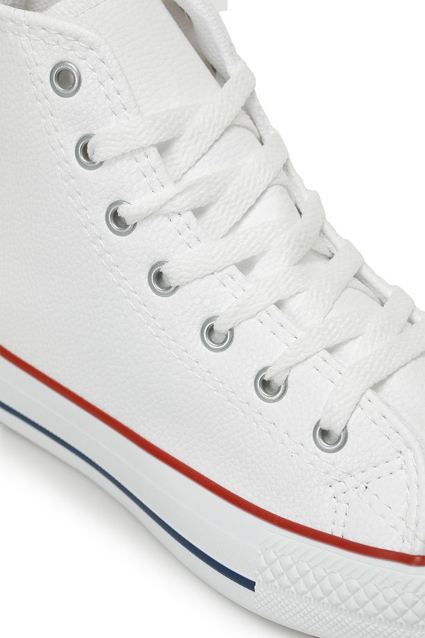 317514C.Z 3PR Beyaz Kadın Sneaker Bot - 7