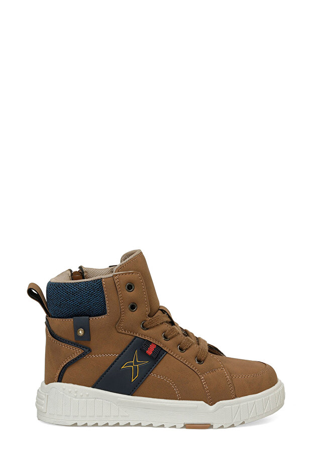 AVA 4PR Taba Erkek Çocuk High Sneaker - 1
