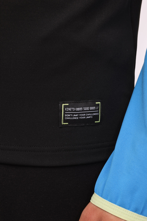 ML COOL 17PRF409 4PR Siyah Erkek Sweatshirt - 5