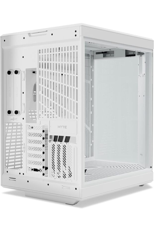 علبة كمبيوتر Y70 Touch Infinite متوسطة الحجم E-ATX - بيضاء - 4