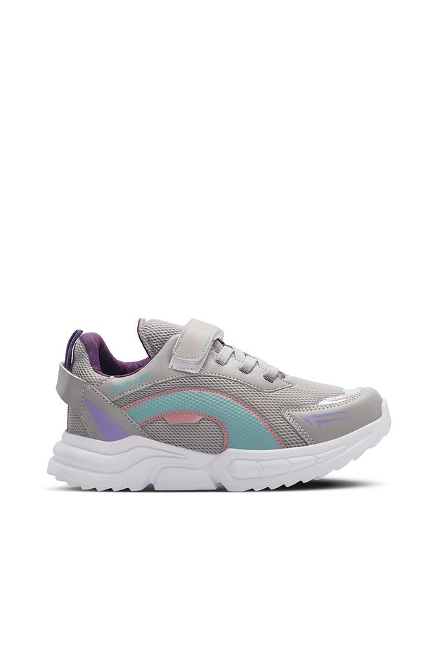 Klan In Kız Çocuk Sneaker Ayakkabı Gri - 1