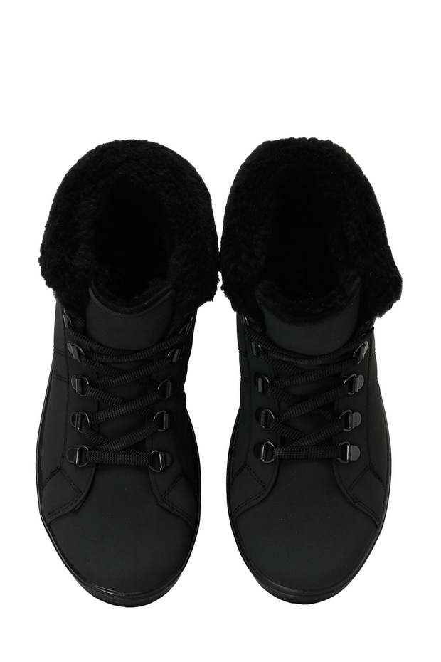 TRX23K-005 3PR Siyah Kadın Sneaker Bot - 4