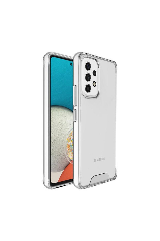 Samsung Galaxy A23 Compatible Case Hd Transparent Silicone Case Transparent