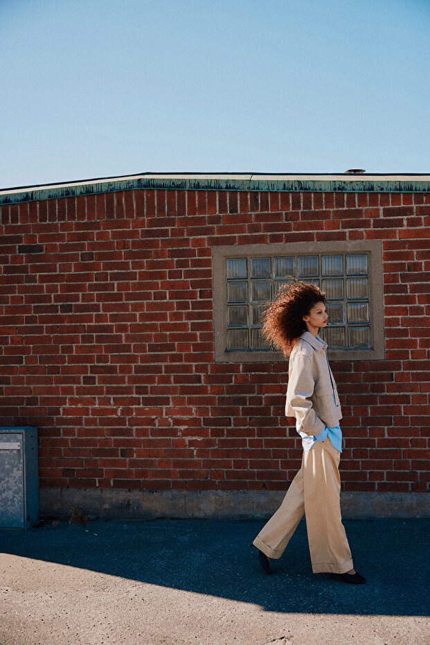 Önü Düğmeli Ceket - 6