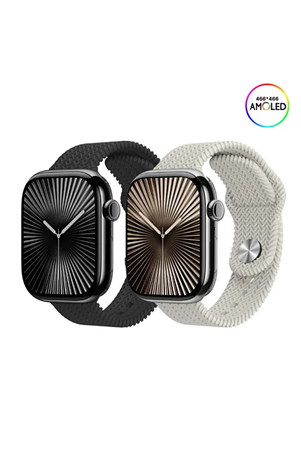 Watch HK 10 Pro Max Akıllı Saat Çift Kordon - 2