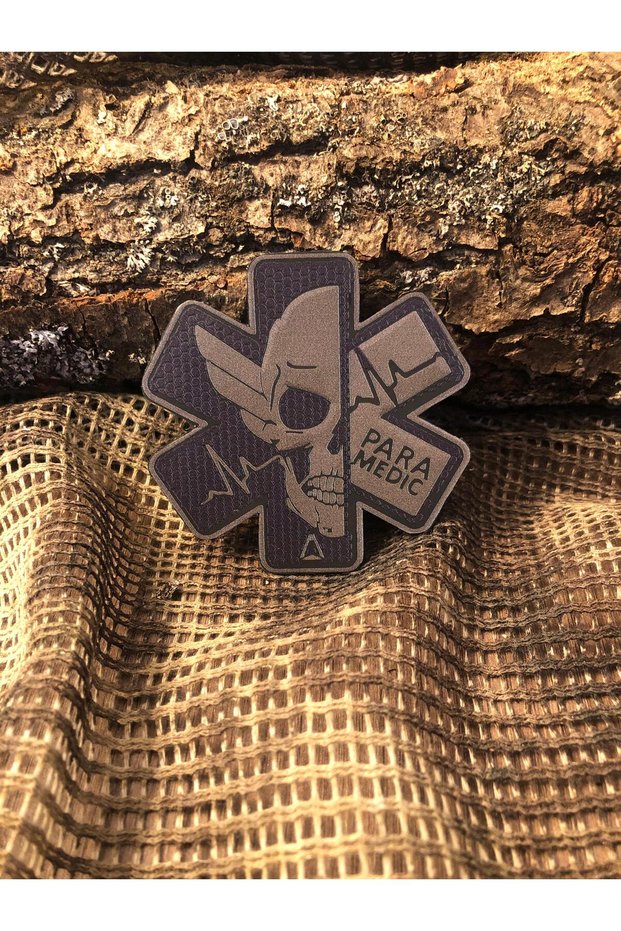 Paramedic Patch/Peç/Arma (7 x 7cm)