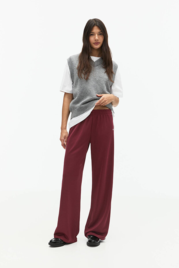 Yan şeritli eşofman altı - 2