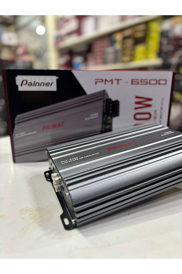 Pmt-6500 3500 Watt 4 Kanal Oto Amfi 4ohm 4x60 Rms 2ohm 4x90rms Profesyonel Oto Araba Amfisi - 3
