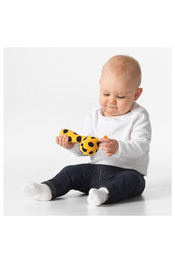 Klappa Sarı Bebek Çıngırağı 14 Cm 00365033 - 3