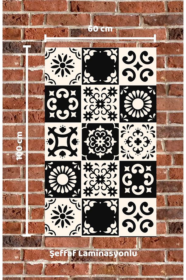 Seramik Karolar Desenli Yer ve Duvar Kaplaması 60x100 cm - 2