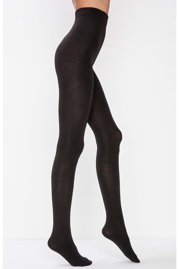 Women's Black Thermal Thick Winter Pantyhose