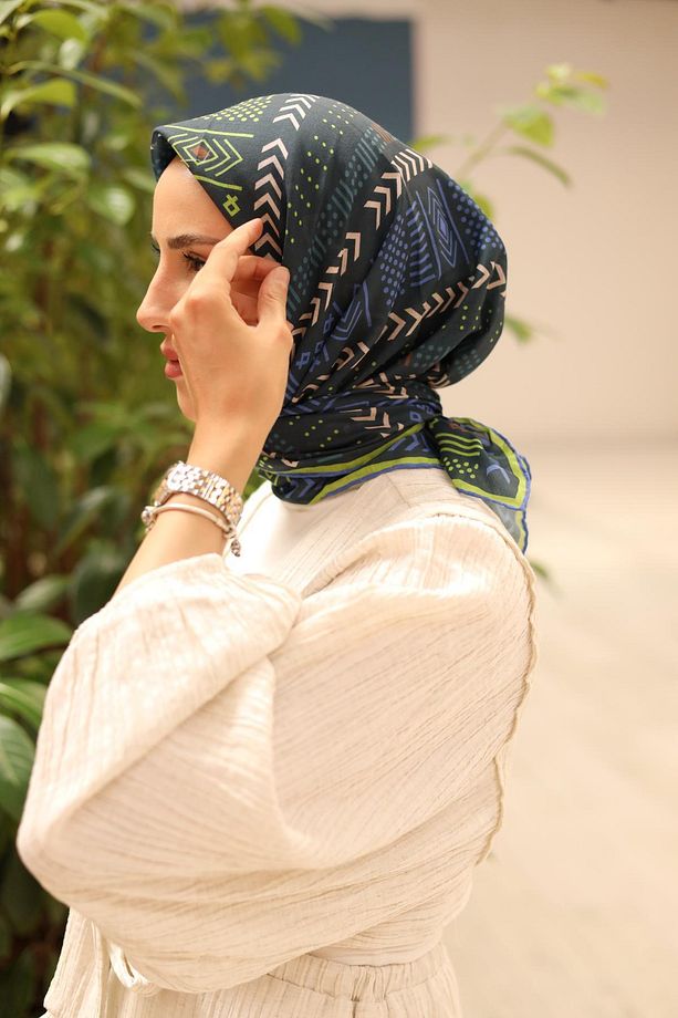 10 Silkhome Etnik Desen Soft Eşarp 73061 - 4