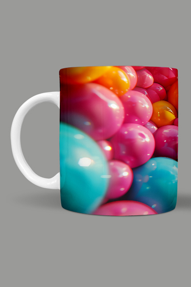 3D Colors Themed Mug