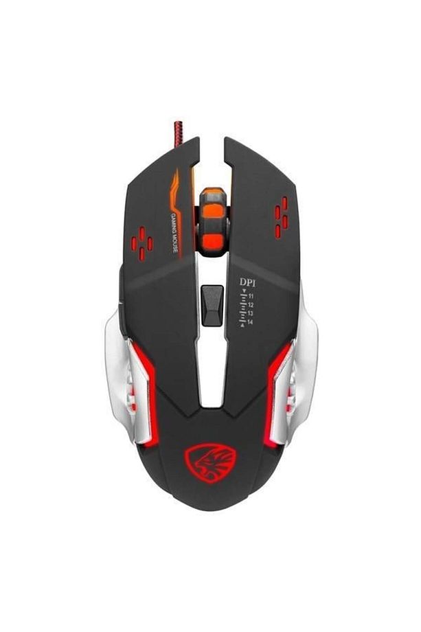 Hy-x9 3600dpı 6 Button Rgb Legend Siyah Gaming Oyuncu Mouse (1,5MT ÖRGÜLÜ KABLO) - 2