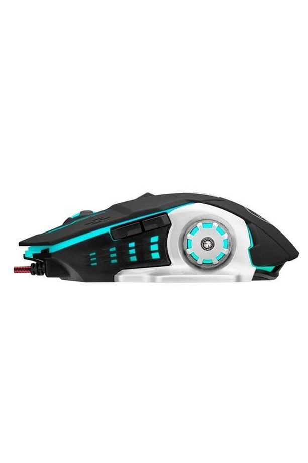 Hy-x9 3600dpı 6 Button Rgb Legend Siyah Gaming Oyuncu Mouse (1,5MT ÖRGÜLÜ KABLO) - 3