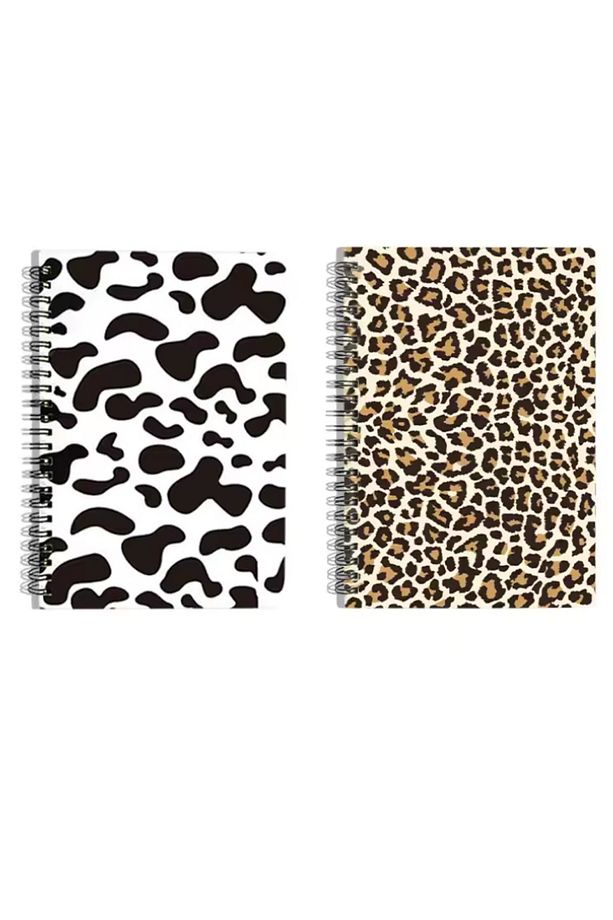 A5 Spiralli 2'li Çizgili Okul Defter Seti 80 Yaprak Notebook - 2