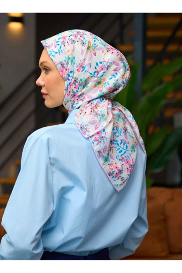 İpekhan Soft Harmany Desen Eşarp - 1