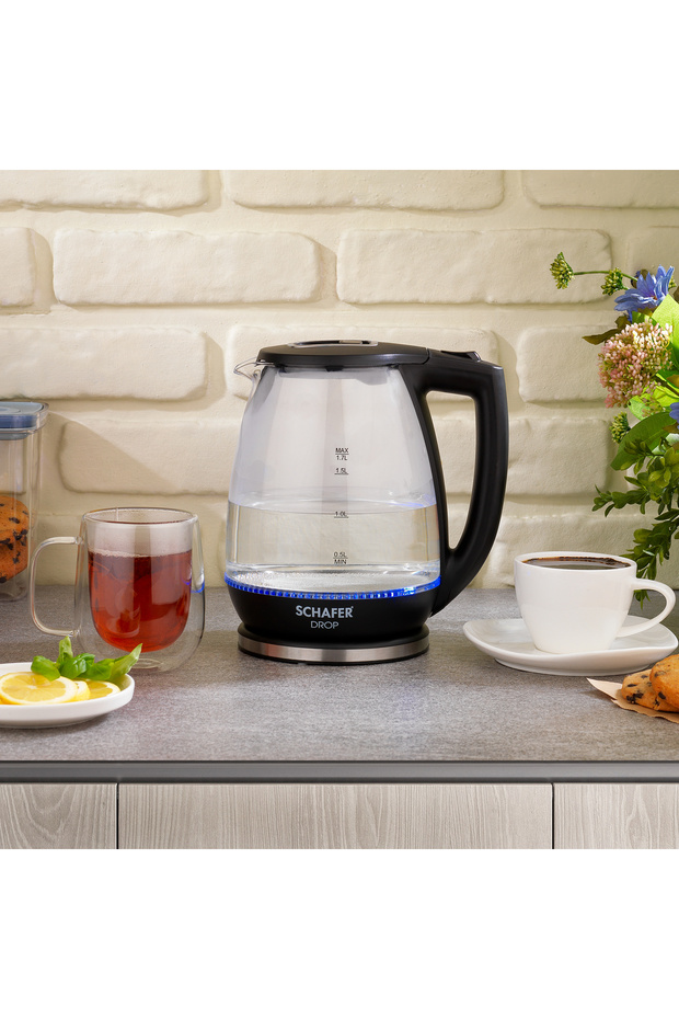 سخان مياه كهربائي قطرة (KETTLE)-أسود