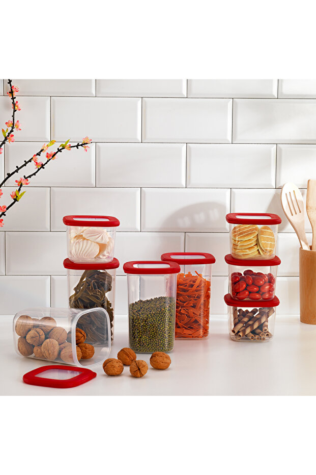 Hold 8 Storage Container-Red