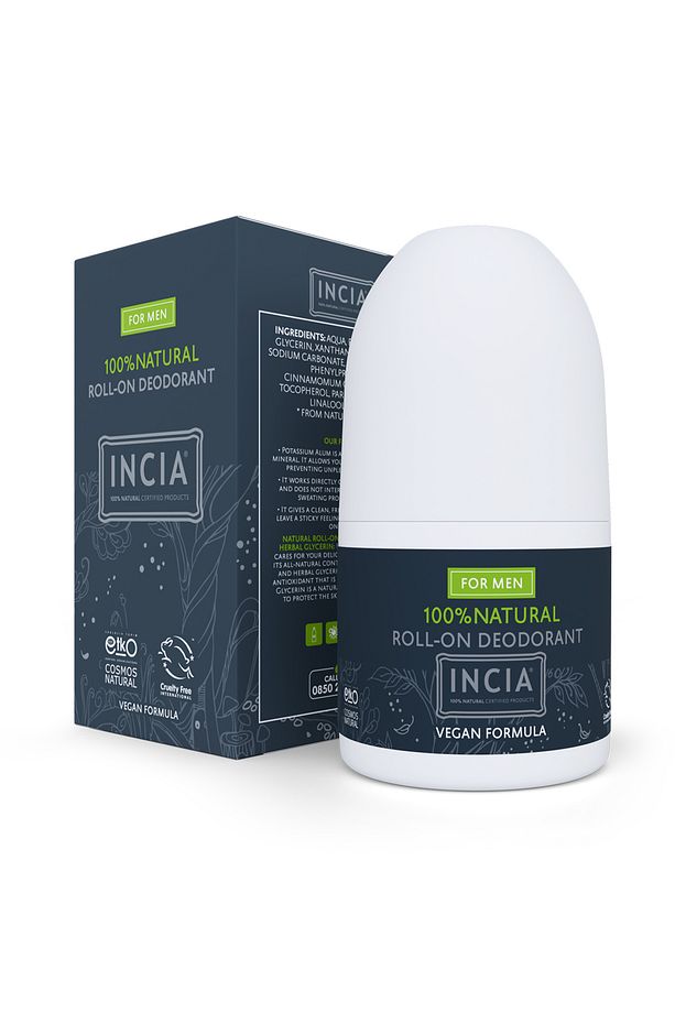 %100 Doğal Roll On Deodorant Erkekler İçin Ter Kokusu Önleyici Lekesiz 50 ml - 8